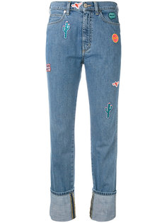 прямые джинсы с вышивкой Ps By Paul Smith
