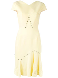платье с плиссировкой Roland Mouret