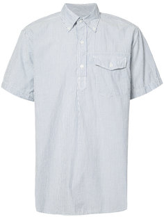 рубашка с короткими рукавами в узкую полоску Engineered Garments