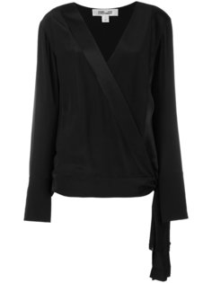 топ с запахом Diane Von Furstenberg