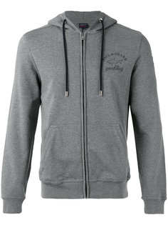 толстовка на молнии с принтом-логотипом Paul & Shark
