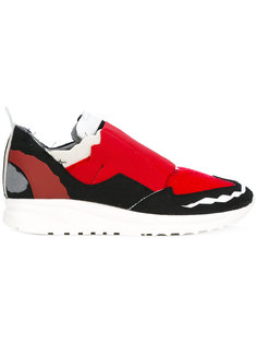 кеды с панельным дизайном Maison Margiela