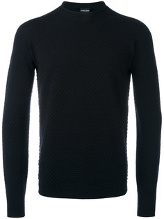 свитер с круглым вырезом  Giorgio Armani