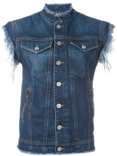 джинсовая куртка без рукавов  Vivienne Westwood Anglomania