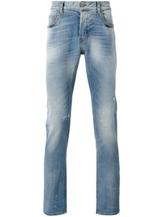 джинсы с вытертыми деталями Just Cavalli