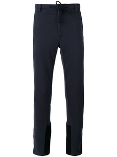 спортивные брюки с панельным дизайном Ann Demeulemeester Grise