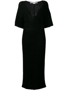 длинное платье с V-образным вырезом Stella McCartney