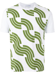 футболка с геометрическим узором Comme Des Garçons Shirt