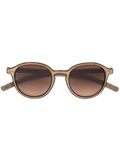 солнцезащитные очки в круглой оправе Giorgio Armani