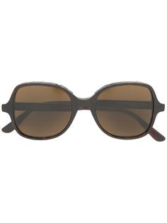 солнцезащитные очки с тисненым узором Bottega Veneta Eyewear