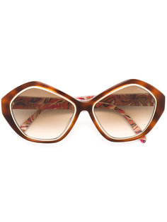 очки в крупной оправе Emilio Pucci