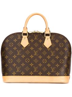 сумка-тоут с брендовым узором Louis Vuitton Vintage