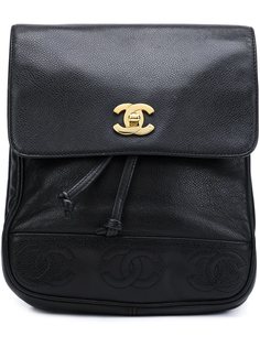 рюкзак с логотипом Chanel Vintage