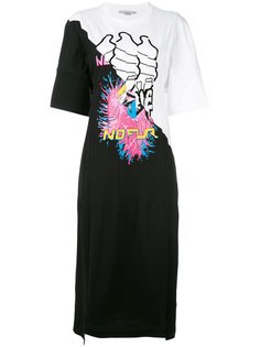 платье-футболка с комбинированным принтом Stella McCartney