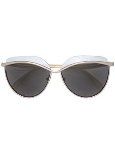 солнцезащитные очки в металлической оправе Emilio Pucci