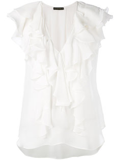 блузка с оборками Plein Sud