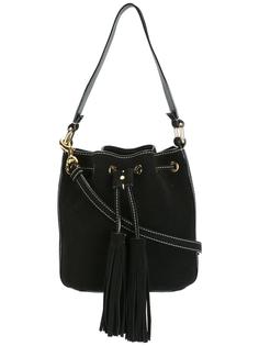 сумка-тоут с декоративной строчкой Moschino