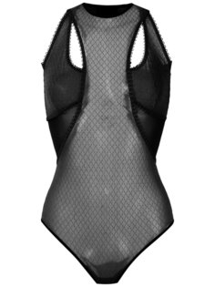 tulle bodysuit Andrea Bogosian