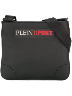 сумка-мессенджер с нашивкой логотипа Plein Sport