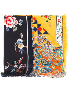 шарф с цветочным рисунком Pierre-Louis Mascia