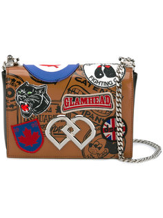 сумка через плечо со вставкой DD Dsquared2