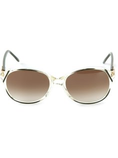 солнцезащитные очки в круглой оправе  Yves Saint Laurent Vintage