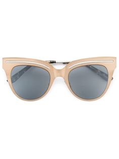 солнцезащитные очки в оправе кошачий глаз Bottega Veneta Eyewear