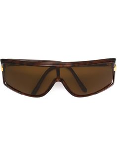 солнцезащитные очки с узором черепашьего панциря Emanuel Ungaro Vintage
