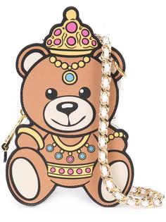 сумка на плечо в форме медведя Moschino