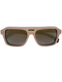 солнцезащитные очки Ashbury Gold And Wood