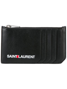 клатч с надписью Saint Laurent Saint Laurent