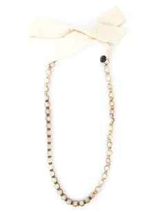 длинное ожерелье из искусственного жемчуга Lanvin Vintage