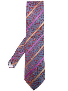 галстук с цветочным узором Kenzo Vintage