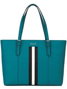 сумка-тоут с контрастными полосками   Bally