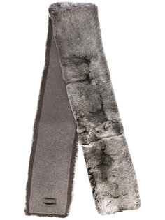 длинный меховой шарф N.Peal