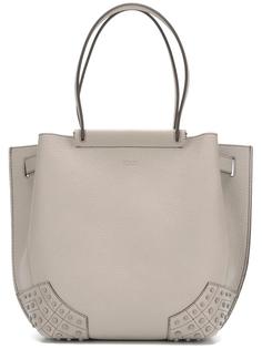 сумка-тоут с тиснением логотипа Tods Tod’S