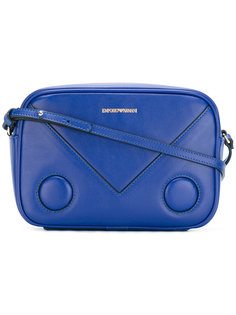 сумка через плечо с принтом-логотипом Emporio Armani