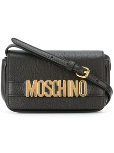 сумка через плечо с логотипом  Moschino