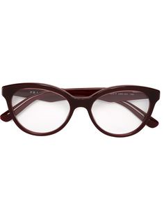 оптические очки в круглой оправе Prada Eyewear