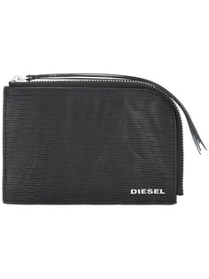 текстурированный кошелек на молнии Diesel