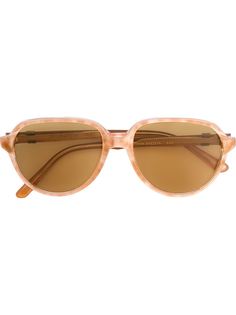 солнцезащитные очки с узором черепашьего панциря Yves Saint Laurent Vintage
