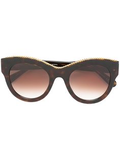 солнцезащитные очки Havana Oversized  Stella Mccartney Eyewear