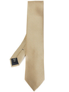 галстук с геометрическим принтом Ermenegildo Zegna
