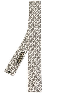 галстук с мелким принтом Emilio Pucci Vintage