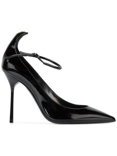 туфли с ремешком на щиколотке Saint Laurent