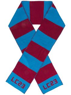 шарф в полоску с логотипом Lc23