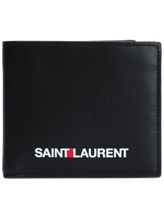 бумажник East/West  с принтом логотипа Saint Laurent