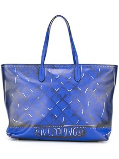 сумка-тоут trompe-loeil Moschino