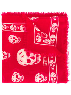 платок Skull Alexander McQueen