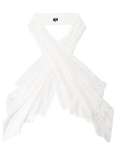 шарф с вышитым логотипом Chanel Vintage
